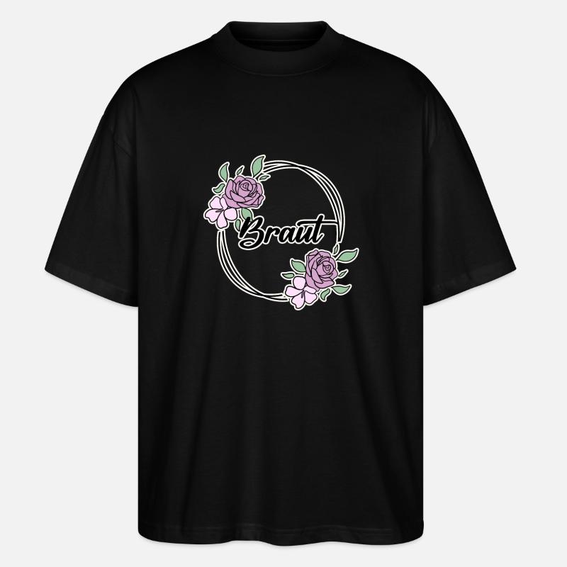 Braut Junggesellinnenabschied - Stanley/Stella Oversized Unisex Bio T-Shirt Blaster 2.0 - Schwarz
