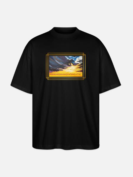 CreationLight of Contrasts - Sonja Ariel - Stanley/Stella Oversized Unisex Organic T-shirt Blaster 2.0 - black