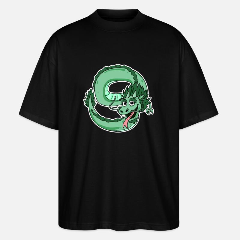 Dragon - T-shirt bio Blaster 2.0 coupe oversize Stanley/Stella Unisexe - noir