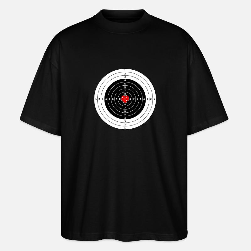cible - T-shirt bio Blaster 2.0 coupe oversize Stanley/Stella Unisexe - noir