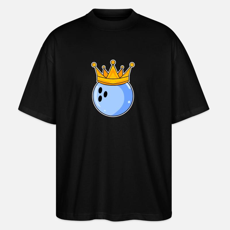 Bowling Men's Partner Look - Stanley/Stella Oversized Unisex Organic T-shirt Blaster 2.0 - black