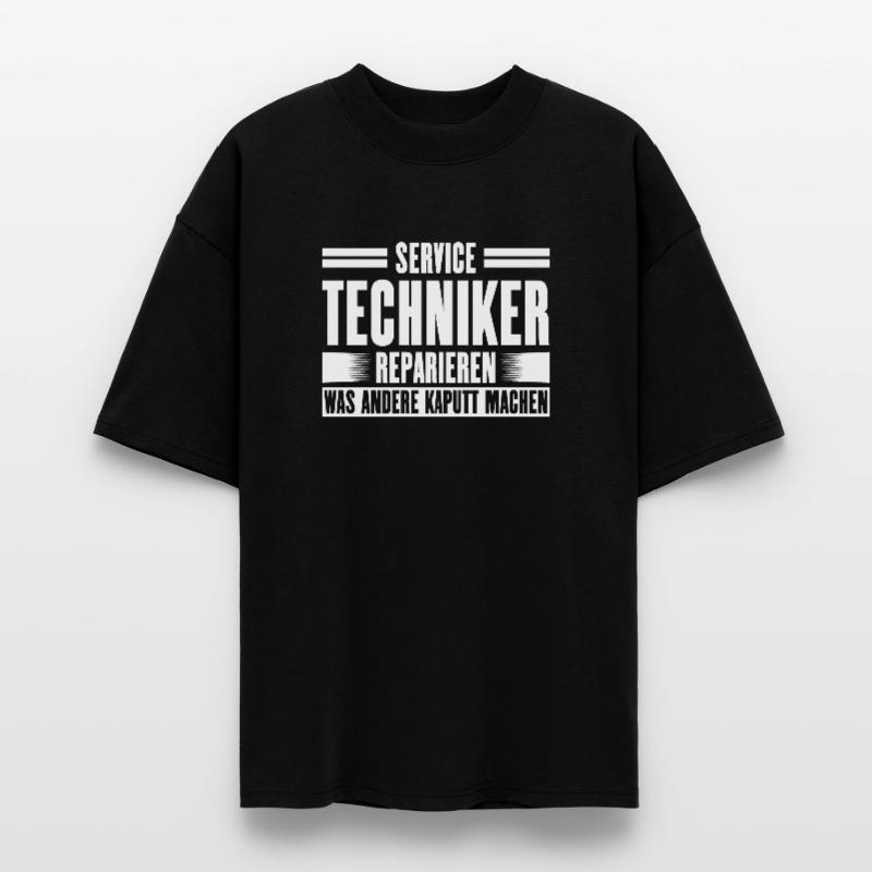 Service Technician Support Solution Slogan Service T-shirt bio Blaster 2.0 coupe oversize Stanley/Stella Unisexe