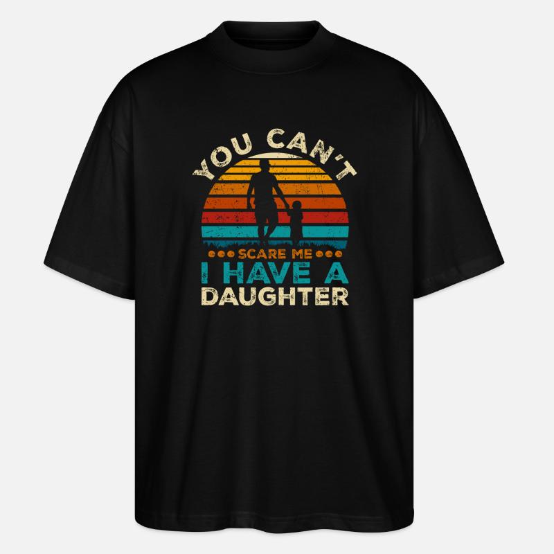 Fille Défenseur Coucher de soleil - T-shirt bio Blaster 2.0 coupe oversize Stanley/Stella Unisexe - noir