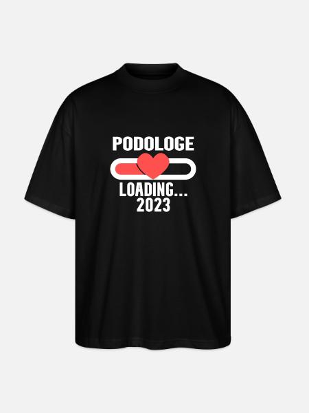 Podologe Loading 2023 - Stanley/Stella Oversized Unisex Bio T-Shirt Blaster 2.0 - Schwarz