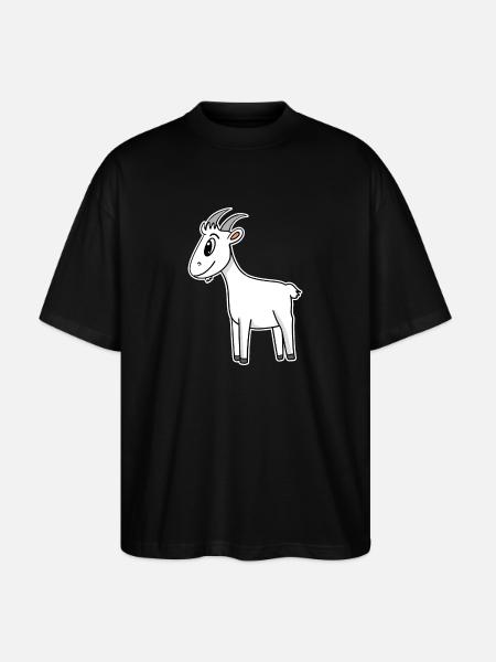Chèvre Chèvre Chèvre - T-shirt bio Blaster 2.0 coupe oversize Stanley/Stella Unisexe - noir