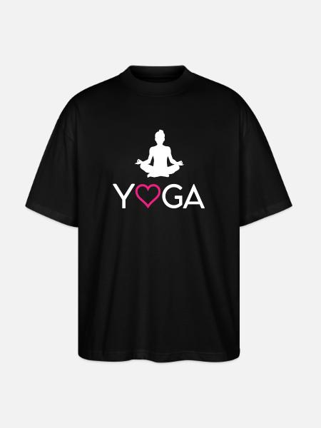 Yoga - Stanley/Stella Oversized Unisex Organic T-shirt Blaster 2.0 - black