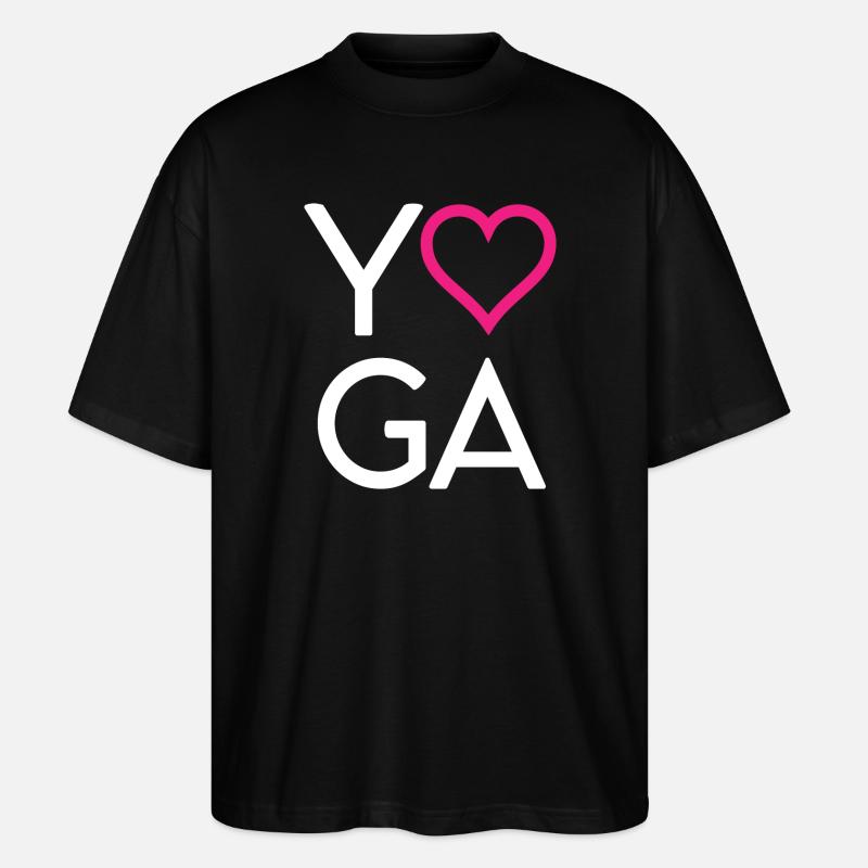 Joga - Stanley/Stella Oversized Unisex Bio T-Shirt Blaster 2.0 - Schwarz
