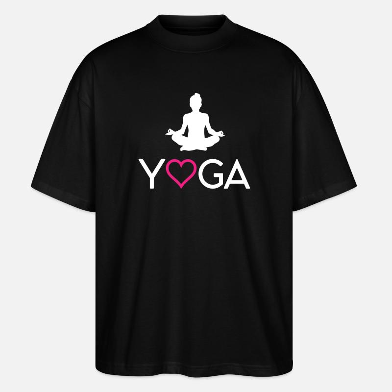 Joga - Stanley/Stella Oversized Unisex Bio T-Shirt Blaster 2.0 - Schwarz