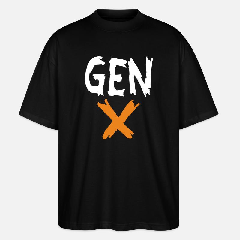 Génération Xclusive - T-shirt bio Blaster 2.0 coupe oversize Stanley/Stella Unisexe - noir