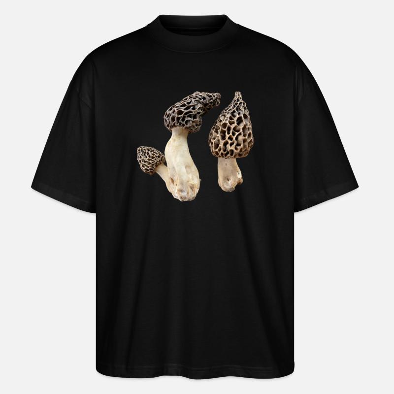 Morchel - Stanley/Stella Oversized Unisex Bio T-Shirt Blaster 2.0 - Schwarz