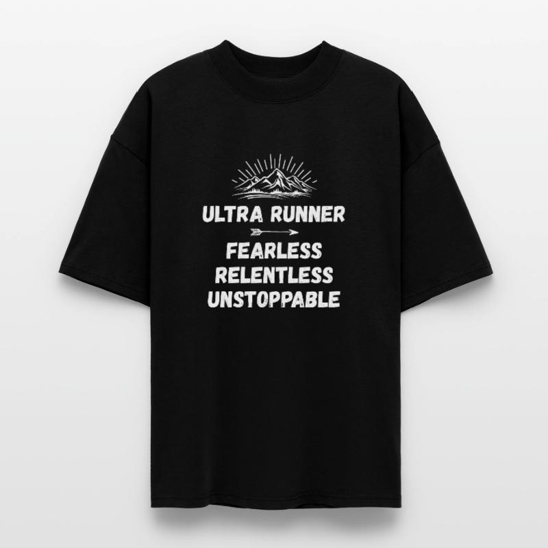 Ultra Runnner - Intrépide. Implacable. Imparable. T-shirt bio Blaster 2.0 coupe oversize Stanley/Stella Unisexe