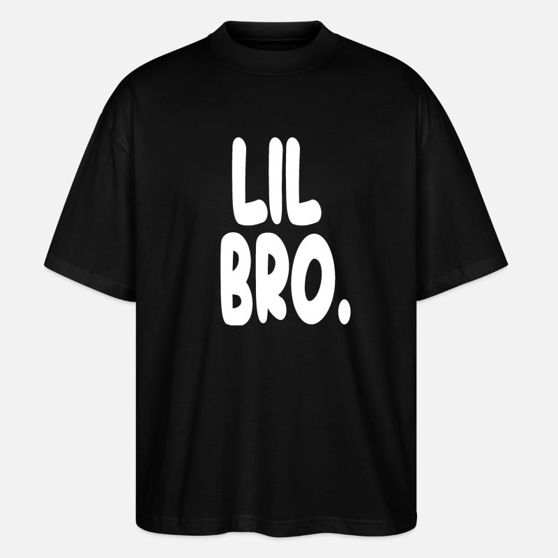 T-shirt Lil Bro Statement - T-shirt bio Blaster 2.0 coupe oversize Stanley/Stella Unisexe - noir