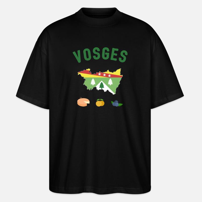 Vosges - Stanley/Stella Oversized Unisex Bio T-Shirt Blaster 2.0 - Schwarz