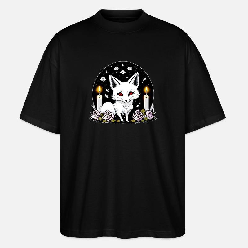 Gothic Fuchs - Stanley/Stella Oversized Unisex Bio T-Shirt Blaster 2.0 - Schwarz