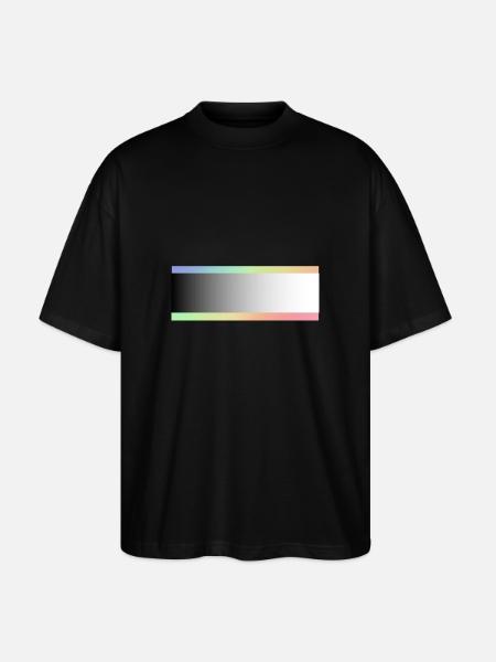 Grauzonen 2 - Stanley/Stella Oversized Unisex Bio T-Shirt Blaster 2.0 - Schwarz