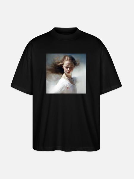 Women's Painting 01 - Stanley/Stella Oversized Unisex Organic T-shirt Blaster 2.0 - black