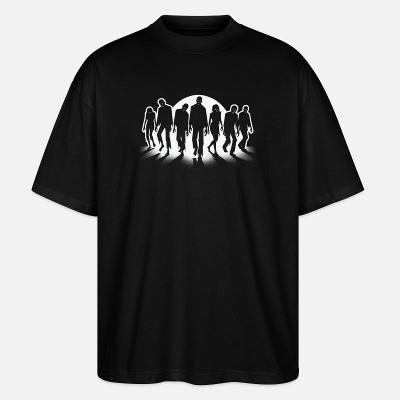 Zombies - Stanley/Stella Oversized Unisex Bio T-Shirt Blaster 2.0 - Schwarz