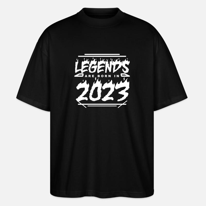 2023 - Année 2023 - Année 2023 - T-shirt bio Blaster 2.0 coupe oversize Stanley/Stella Unisexe - noir