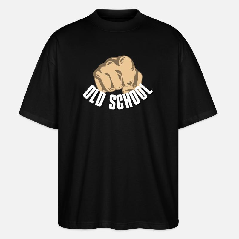 Faust à l’ancienne - T-shirt bio Blaster 2.0 coupe oversize Stanley/Stella Unisexe - noir