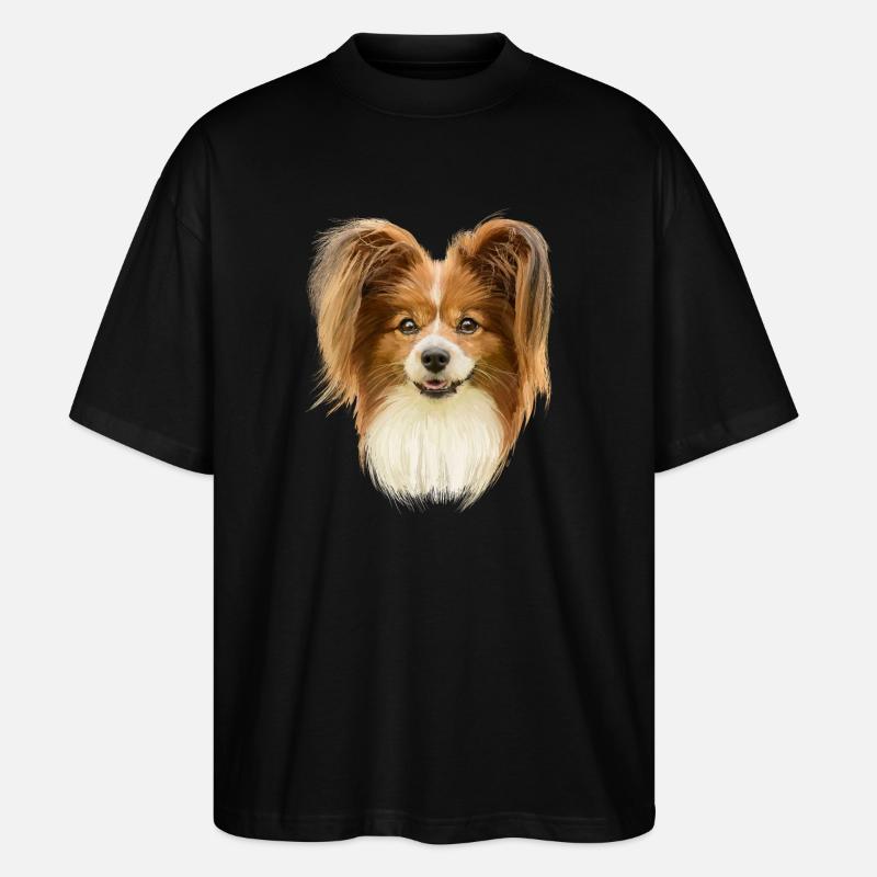 Papillon - Stanley/Stella Oversized Unisex Bio T-Shirt Blaster 2.0 - Schwarz