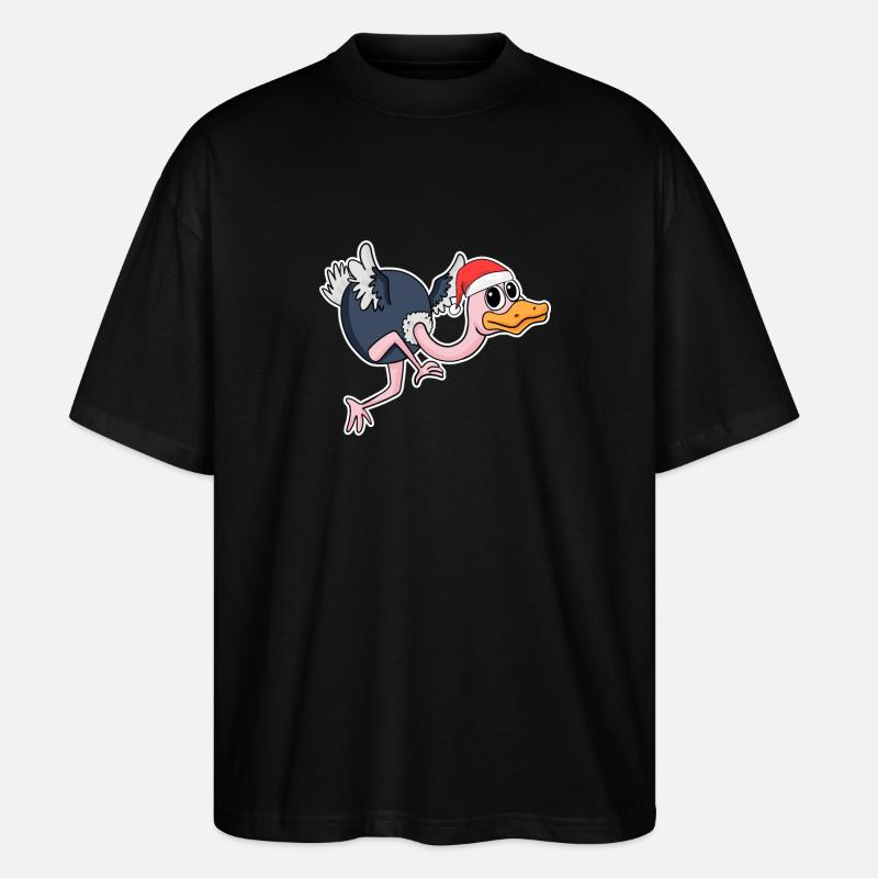 Bouquet de Noël - T-shirt bio Blaster 2.0 coupe oversize Stanley/Stella Unisexe - noir