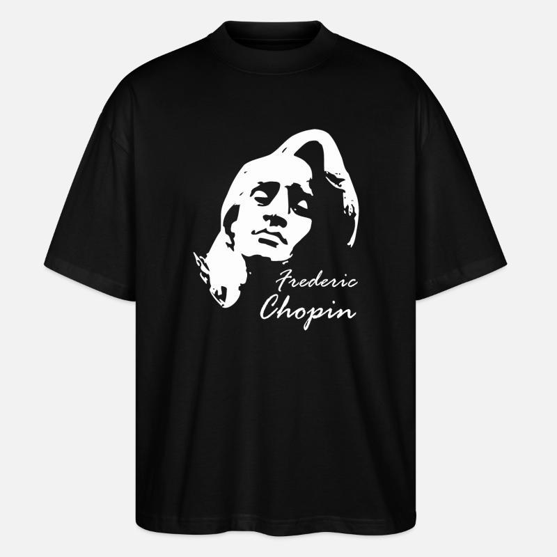 Chopin Frederic - Stanley/Stella Oversized Unisex Bio T-Shirt Blaster 2.0 - Schwarz