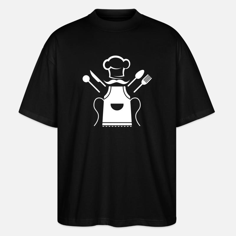 Kochen, kochen, super kochen - Stanley/Stella Oversized Unisex Bio T-Shirt Blaster 2.0 - Schwarz