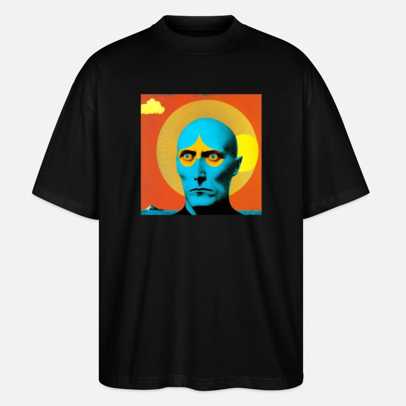 Surreal 08 - Stanley/Stella Oversized Unisex Bio T-Shirt Blaster 2.0 - Schwarz