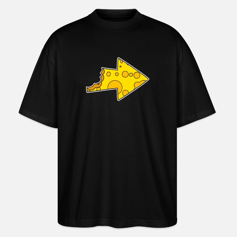 Fromage Arrow - T-shirt bio Blaster 2.0 coupe oversize Stanley/Stella Unisexe - noir