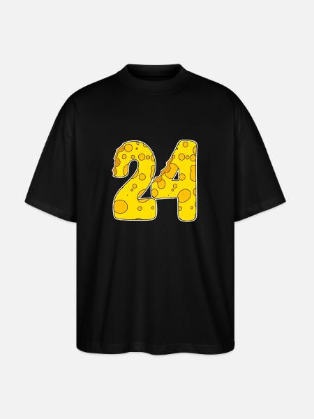 24 ans Lustig Käse - T-shirt bio Blaster 2.0 coupe oversize Stanley/Stella Unisexe - noir