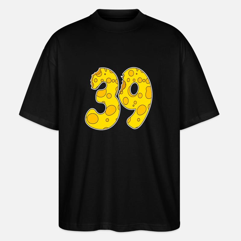 39 ans Lustig Käse - T-shirt bio Blaster 2.0 coupe oversize Stanley/Stella Unisexe - noir