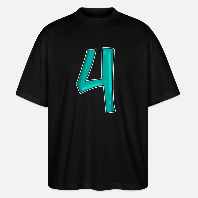 4 - T-shirt bio Blaster 2.0 coupe oversize Stanley/Stella Unisexe - noir