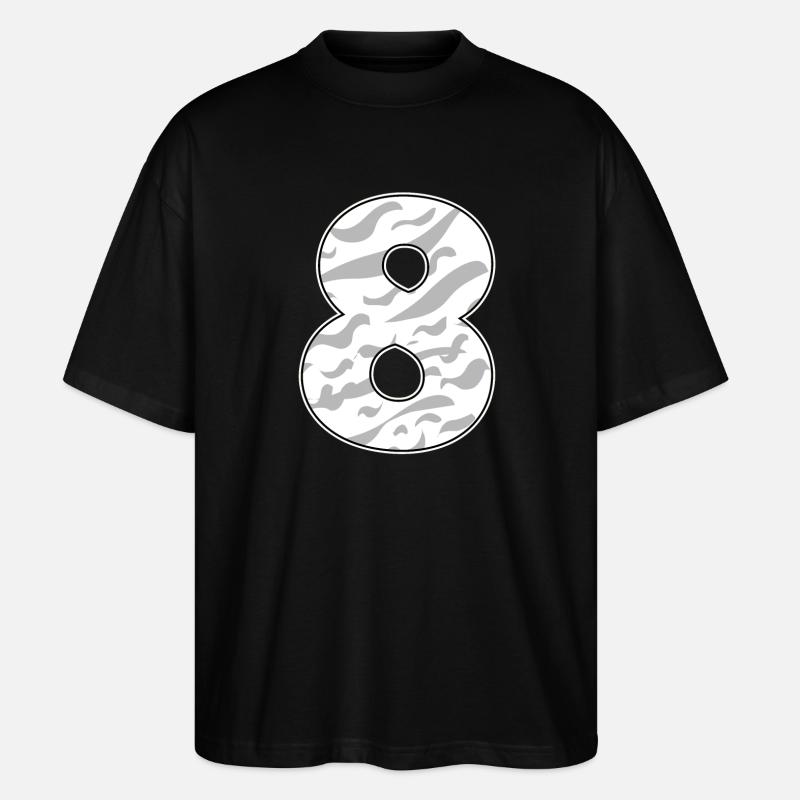 8 - Stanley/Stella Oversized Unisex Organic T-shirt Blaster 2.0 - black