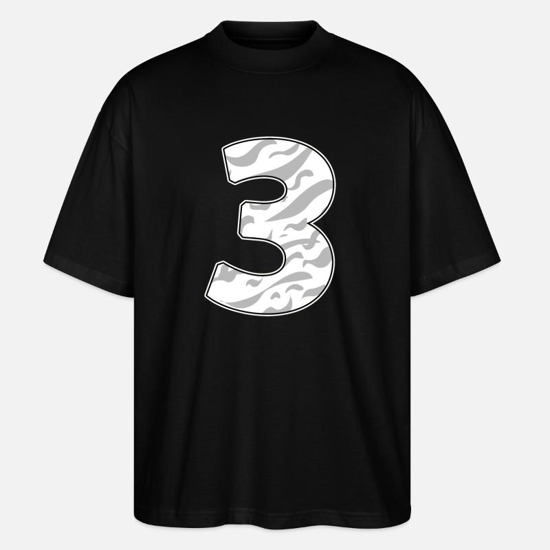 3 - Stanley/Stella Oversized Unisex Bio T-Shirt Blaster 2.0 - Schwarz