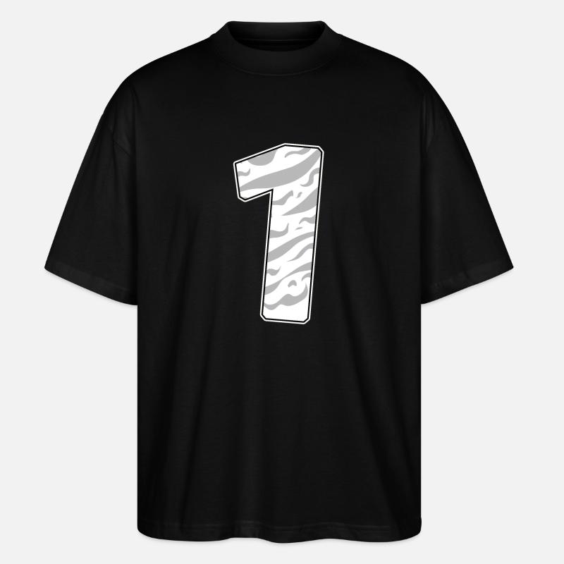 1 - Stanley/Stella Oversized Unisex Bio T-Shirt Blaster 2.0 - Schwarz