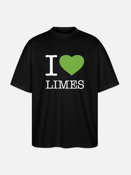 J’ADORE LES CITRONS VERTS - T-shirt bio Blaster 2.0 coupe oversize Stanley/Stella Unisexe - noir