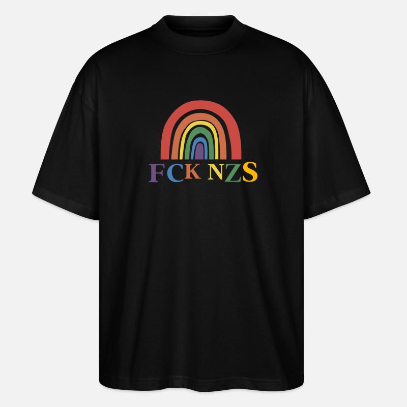 FCK NZS - T-shirt bio Blaster 2.0 coupe oversize Stanley/Stella Unisexe - noir
