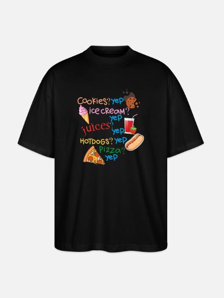 Funny sayings for birthday - Stanley/Stella Oversized Unisex Organic T-shirt Blaster 2.0 - black