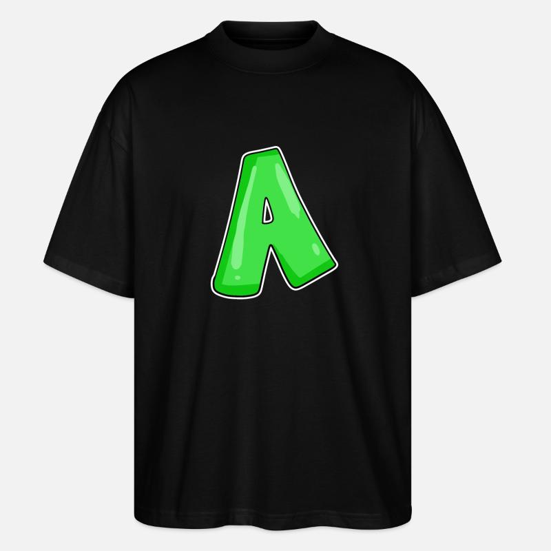 point A Point initial - T-shirt bio Blaster 2.0 coupe oversize Stanley/Stella Unisexe - noir