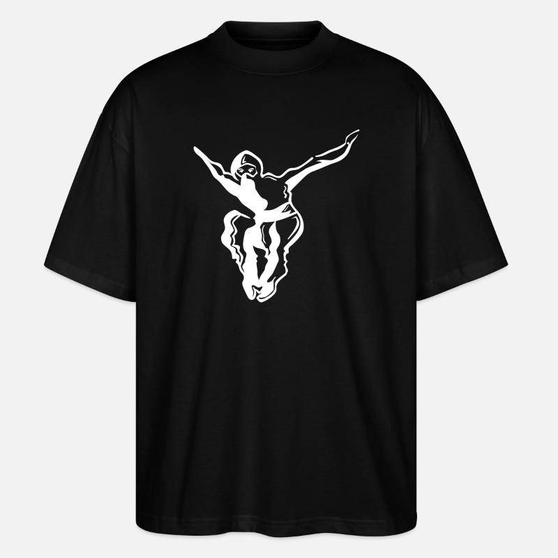 Ninja - blanc - T-shirt bio Blaster 2.0 coupe oversize Stanley/Stella Unisexe - noir