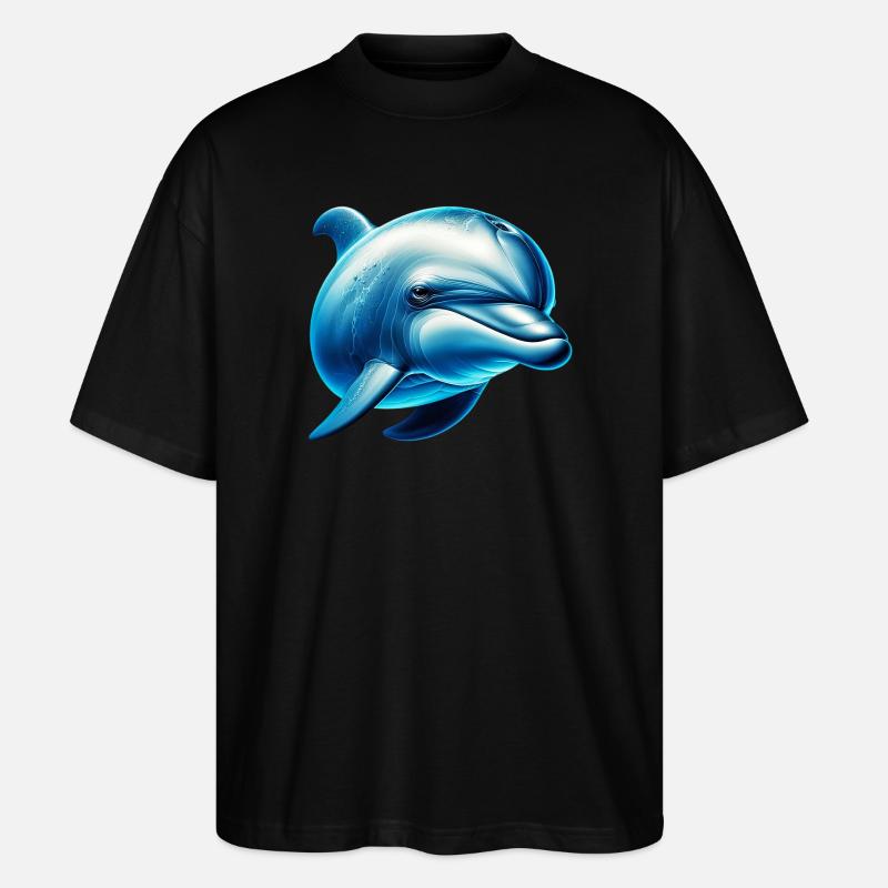 Dauphin - T-shirt bio Blaster 2.0 coupe oversize Stanley/Stella Unisexe - noir