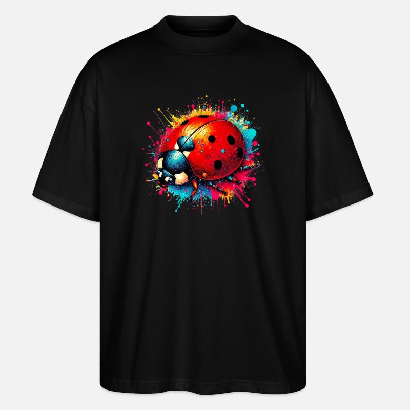 Coccinelle - T-shirt bio Blaster 2.0 coupe oversize Stanley/Stella Unisexe - noir