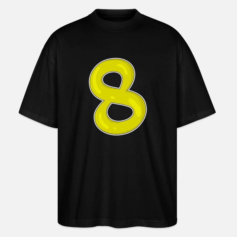 8 - Stanley/Stella Oversized Unisex Organic T-shirt Blaster 2.0 - black