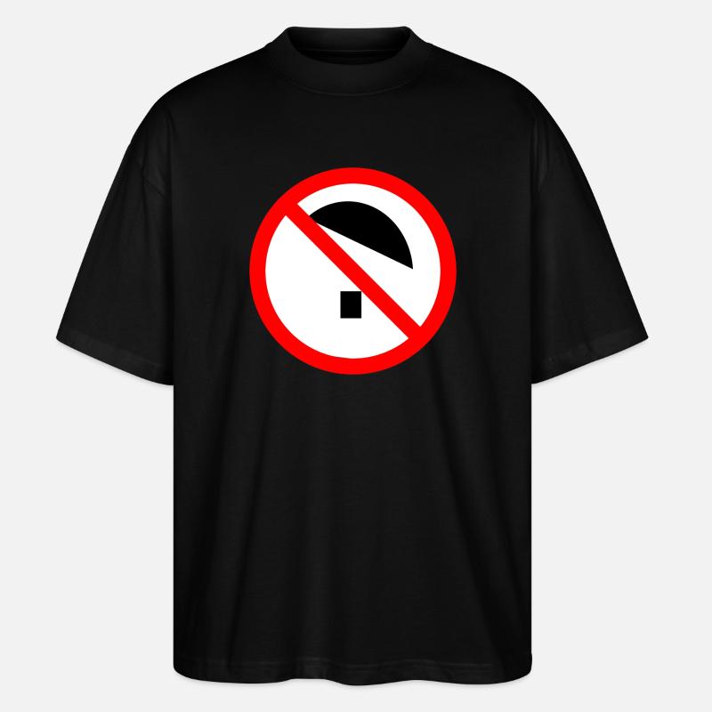 No Nazis - Stanley/Stella Oversized Unisex Bio T-Shirt Blaster 2.0 - Schwarz