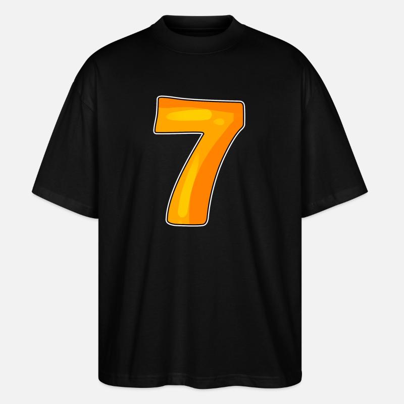 7 - Stanley/Stella Oversized Unisex Bio T-Shirt Blaster 2.0 - Schwarz