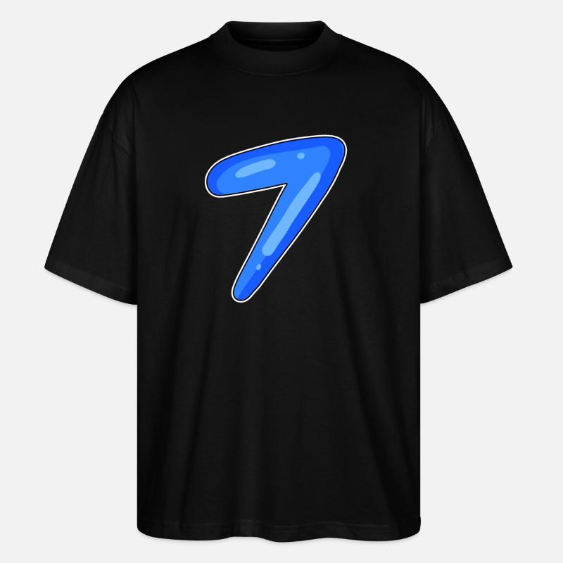 7 - Stanley/Stella Oversized Unisex Organic T-shirt Blaster 2.0 - black
