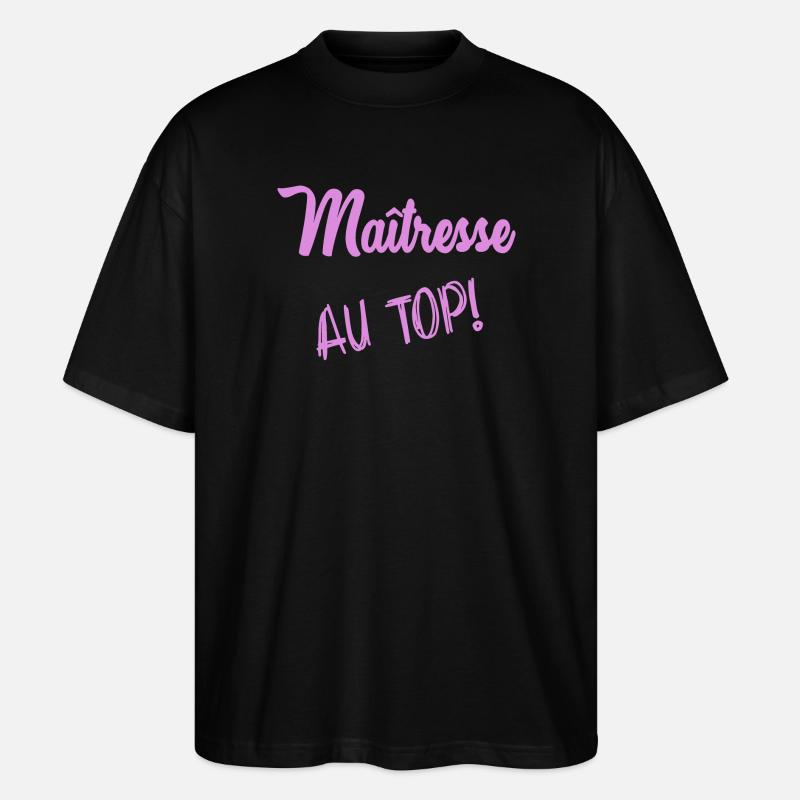 MERCI. MAÎTRESSE. MERCI MAÎTRESSE. MAITRESSE - T-shirt bio Blaster 2.0 coupe oversize Stanley/Stella Unisexe - noir