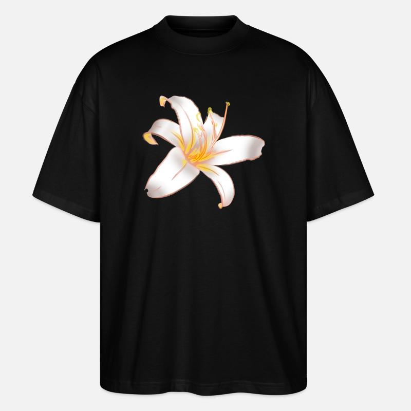 LYS BLANC - T-shirt bio Blaster 2.0 coupe oversize Stanley/Stella Unisexe - noir