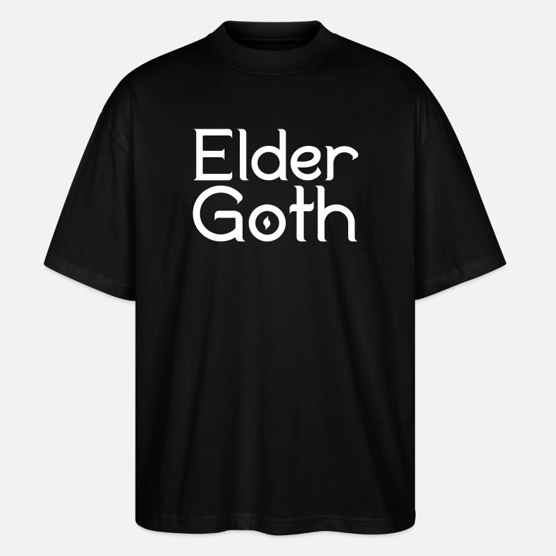 Elder Goth - Stanley/Stella Oversized Unisex Bio T-Shirt Blaster 2.0 - Schwarz