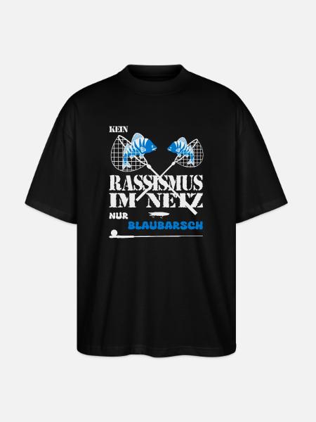 Pas de racisme sur Internet - T-shirt bio Blaster 2.0 coupe oversize Stanley/Stella Unisexe - noir
